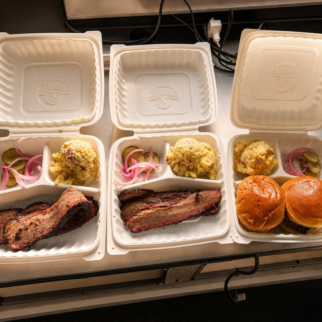 2 Meat BBQ Plate.