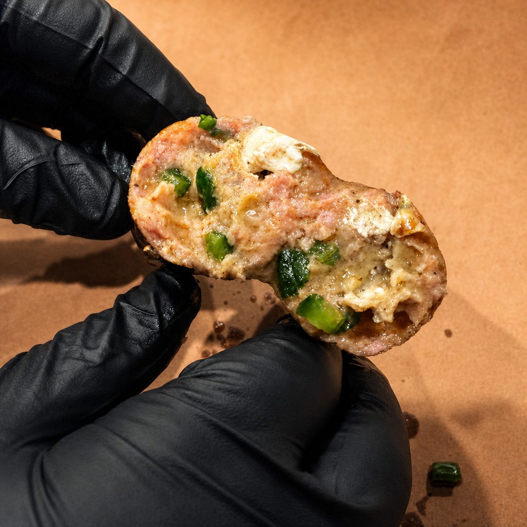 Poblano Oaxaca Sausage Link.